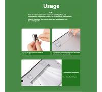 1 paio di mini gambe per supporto base in alluminio per laptop, supporto per tastiera, radiatore, argento