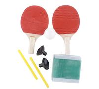 1 paio di mini racchette da ping pong e racchette da ping pong + 1 palla