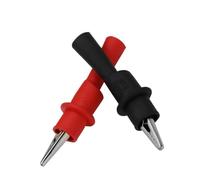 1 paio di morsetti a coccodrillo con puntali for tester, rosso e nero, for multimetro, tester AC DC 10A 1000V, accessori for strumenti di misura