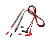 1 paio di multimetri digitali universali da 1000 V, 10 A e 20 A con punta sottile e ago, puntali for test multimetro, cavi for penna e tester multimetro