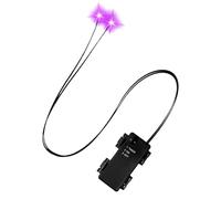 1 paio di occhi luminosi per figura a LED, occhi luminosi LED Halloween, occhi scheletri, di scena di Halloween, risparmio energetico, atmosfera terribile, batteria non inclusa