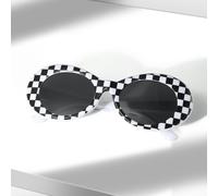 1 Paio di Occhiali da Donna dalla Forma Ovale, Casual per festa, Spiaggia, Strada, Moda Estiva, per Vacanze al Mare, Attività all'Aperto, Viaggi PC