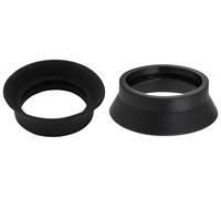 1 paio di oculari binoculari, 28-32 mm, in gomma, protezioni oculari per microscopio