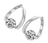 1 paio di orecchini a cerchio in oro, eleganti e moderni gioielli in lega, orecchini alla, per matrimonio, San, appuntamenti, viaggi, madre, sorelle, amiche, moglie, fidanzata, con