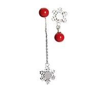 1 Paio di Orecchini alla Moda di Natale Orecchini Pendenti a Forma di Fiocco di Neve Orecchini Pendenti Orecchini Eleganti e Popolari Practical Treatment