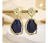 1 Paio di Orecchini Boho Chic in Resina, Minimalisti e Versatili Tagli UnicaLega di zinco