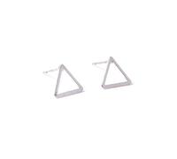 1 Paio di Orecchini da Donna con Clip Triangolo d'Argento Pendente Pendenti Orecchini a Bottone Accessori Gioielli Regalo Durevole Elegante e Popolare Attractive And Fashion