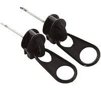 1 paio di orecchini femminili accattivanti con cerniera, squisiti piercing con cerniera, per una lunga durata