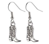 1 Paio Di Orecchini Per Stivali, 1 Borsa Per Gioielli, Accessori Da Cowboy Da Donna, Orecchini Per Stivali Da Cowgirl, Orecchini Da Cowboy Western, Orecchini Punk, Orecchini Vintage