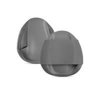 1 paio di pagaie di pratica di nuoto di formazione pinna di silicone texture grande per il giro nuoto colpi tecniche miglioramento paddle in silicone per professionale