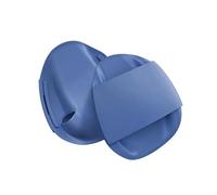 1 paio di pagaie di pratica di nuoto di formazione pinna di silicone texture grande per il giro nuoto colpi tecniche miglioramento paddle in silicone per professionale