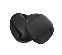 1 paio di pagaie di pratica di nuoto di formazione pinna di silicone texture grande per il giro nuoto colpi tecniche miglioramento paddle in silicone per professionale