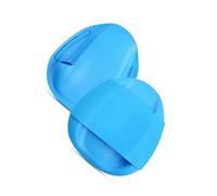 1 paio di pagaie di pratica di nuoto pinna di allenamento di nuoto struttura del silicone ideale per il giro nuoto colpi tecniche miglioramento silicone nuotata pinna