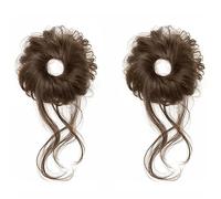 1 paio di panini sintetici per capelli per bambini stili caotici per capelli elastici ideali per acconciatura rapida cambiata cosplay per bambini