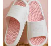 1 Paio di Pantofole da Bagno e Doccia Antiscivolo da Interno, Design con Suola Spessa, Unisex per Uomini e Donne, Materiale in Gomma Morbida, con Funzione di Massaggio ai Piedi EUR36-37,EUR38-39,EUR40