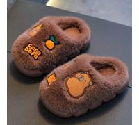 1 Paio di Pantofole per Bambini Capi Pala, Autunno/Inverno, Pantofole di Peluche per Interni per Ragazzi, Scarpe per Bambine Piccole EUR22-23,EUR24-25,EUR26-27,EUR28-29,EUR30-31,EUR32-33,EUR34-35