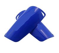 1 paio di parastinchi da calcio, calzini, cuscinetti, leggings for adulti, , manicotti for gambe per uomo, donna(Only Pads Blue,L)