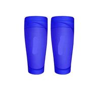 1 paio di parastinchi sportivi, manicotti traspiranti for il supporto dello stinco da calcio, calzini for collo del piede, protezione for le gambe in nylon per uomo, donna(Blue,L)