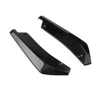 1 Paio Di Paraurti Posteriori Per Auto Per BMW W204 E90 E92 Diffusore Splitter Protezione Estensioni Laterali Alettone Posteriore(Nero lucido)