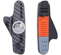 1 paio di pastiglie per freni da 55 mm, in gomma, per cerchi in lega di alluminio, riduzione del rumore, resistenti all'usura (modello in fibra di carbonio)