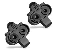 1 paio di pedali per bici Cleats SPD autobloccanti pedale SPD Clipless Pedali Cleat Bike Cleats Parti compatibili per mountain bike per uomini e donne scarpe da mountain bike e una chiave inglese