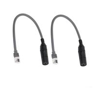 1 Paio Di Per SPX Maschio A Per RJ45 Femmina Cavo Adattatore Impermeabile Design Per Starlink V3 per GEN3 Router Antenna Modifica Kit 1200Mbps 30cm Grigio