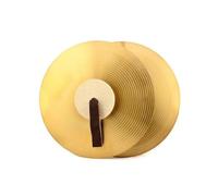 1 Paio di Piatti, 10 Piatti in Lega, a Mano per Bambini Gong Band Strumenti Musicali a Percussione Ritmica per Performance Party Principianti Giocatori di Batteria Professionali