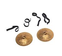 1 paio di piatti da dito Zills per danza del ventre, in puro rame