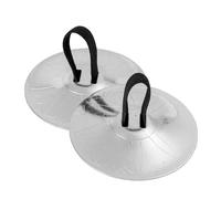 1 paio di piccoli piatti da dito per danza del ventre eleganti puntelli professionali strumenti a percussione Zills per la mano del ventre