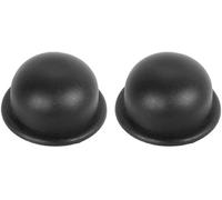 1 paio di piedini di ricambio neri in plastica per bagagli, valigie, valigie, piedi per bagagli e accessori da viaggio