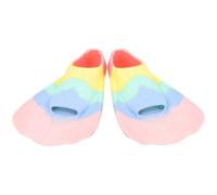 1 paio di pinne per bambini per i bambini che nuotano pinne silicone pinne da