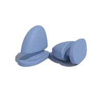 1 paio di pinne scorrevoli per squalo 3D, accessori per pinne di squalo (blu, taglia unica)