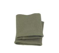 1 paio di polsini elasticizzati a costine in puro cotone per primavera e autunno, per abbigliamento, giacca, cappotto, cuciture morbide (verde)