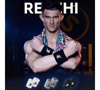 1 Paio di Polsini Sportivi Unisex Alla Moda - In Spugna di Cotone Traspirante e Assorbente, Protezione per i Polsi, Adatti per Corsa, Basket, Fitness, Tennis, Badminton Una coppia,UnoPoliestere