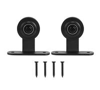 1 paio di porte scorrevoli per serra agricole, per porte sospese, hardware per ruote per porte della stalla