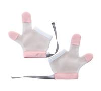 1 paio di protezione per l'aspirazione del pollice, protezione anti-morso, protezione per le dita dei bambini, tettarella mordente, tappo per tazza, arresto regolabile per bambini e