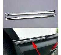 1 paio di protezioni angolari cromate per paraurti posteriore adatte per Honda CRV 5th 2017 2018 2019