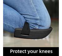 1 paio di protezioni per il ginocchio, piastrelle, fango, lavoratori, pasta per il ginocchio, pavimento, mattoni, artefatti, umidità, ispessimento, mattoni, giardino, strumenti di lavoro manuale