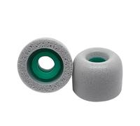 1 Paio di Puntali di Ricambio per Sony WF-1000XM6 Auricolari, Puntali in Morbida Schiuma Memory con Rivestimento Nano per WF-1000XM6 Auricolari (Medio grigio)