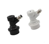 1 paio di raccordi for fusti con chiusura a sfera for la produzione di birra in casa, connettori for fusti in acciaio inossidabile resistenti alla corrosione for distributori di fusti di birra(Set A)