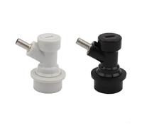 1 paio di raccordi for fusti con chiusura a sfera for la produzione di birra in casa, connettori for fusti in acciaio inossidabile resistenti alla corrosione for distributori di fusti di birra(Set B)