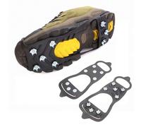 1 Paio di Ramponi Antiscivolo da 8 Denti per Scarpe da Esterno, Portatili per Arrampicata Professionale, Antiscivolo su Ghiaccio e Neve, Escursionismo, Alpinismo all'aperto M (taglia 35-40),L (taglie 