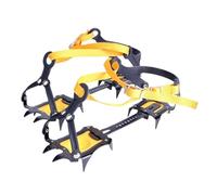 1 paio di ramponi in acciaio inossidabile a 10 denti, kit for arrampicata su ghiaccio regolabili con borsa for il trasporto