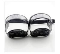 1 paio di ramponi invernali a 5 denti per tallone, con punta antiscivolo, per arrampicata, racchette da neve (XL (43 45))