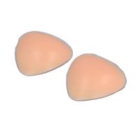 1 Paio di Reggiseno Adesivo, Rinforzatori per Reggiseno in Silicone, Reggiseno in Silicone, Inserti Extra Spessi Impermeabili Riutilizzabili Autoadesivi a Forma Triangolare Push