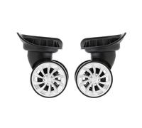 1 Paio Di Rotelle Di Ricambio Per Ruote Per Bagagli A Doppio Rullo Per Valigia