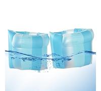 1 paio di salvagenti gonfiabili per piscina, a righe | Ali d'acqua per bambine, fiume, parco acquatico, vacanze, lago, giardino, all'aperto