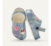 1 Paio di Sandali estivi traspiranti da bambino con design a gelato, da indossare dentro e fuori, con suola antiscivolo piatta CN17-18,CN19-20,CN21-22,CN23-24,CN25-26,CN27-28