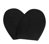 1 Paio di Scarpe con Tacco in Gomma per Riparazione 17,5 x 12 cm Sostituzione della Scarpa Antiscivolo Suola in Gomma Mezza Suola di Ricambio per Scarpe in Pelle Scarpe Sportive (Negro)