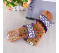 1 paio di scarpe da massaggio ai piedi Scarpe da massaggio in legno Sollievo